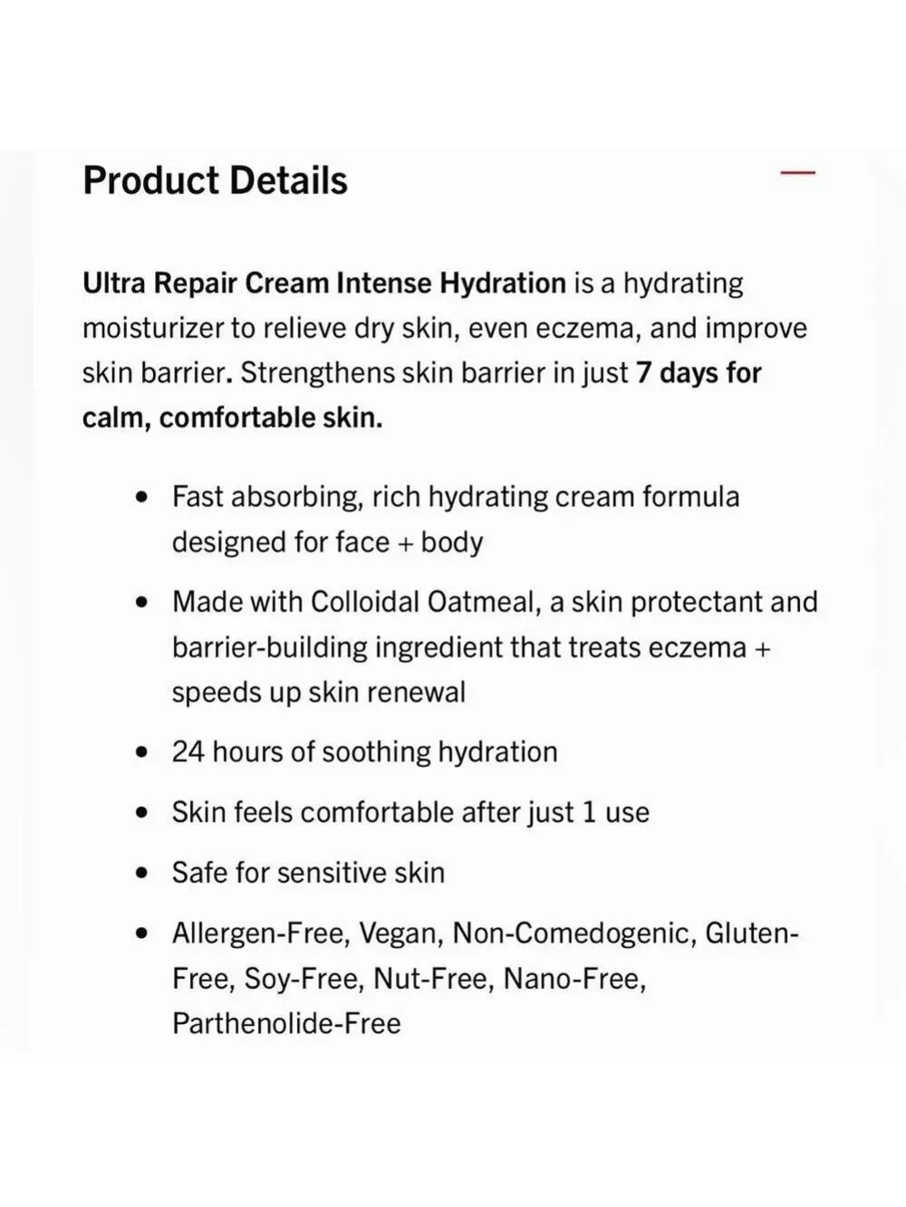 FAB Ultra Repair Cream | NEW | First Aid Beauty | Full Size | Colloidal Oatmeal